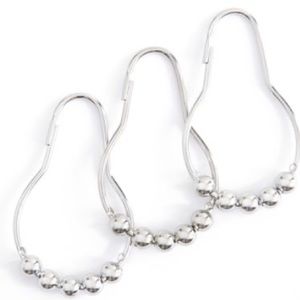 Pottery barn shower curtain rings, set of 12